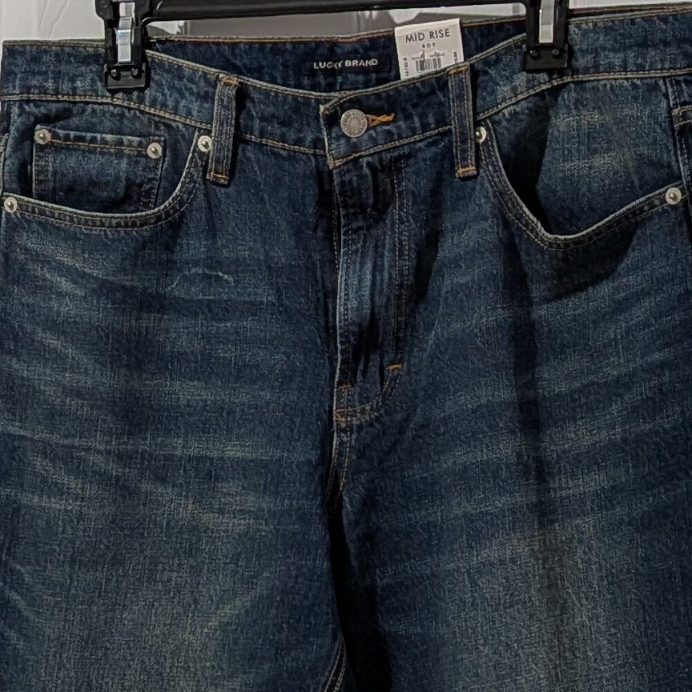 Lucky Brand Mid Rise Boy Jeans - Picture 5 of 7